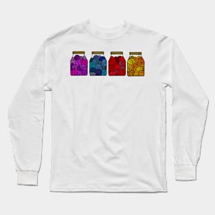 Yarn filled jars Long Sleeve T-Shirt